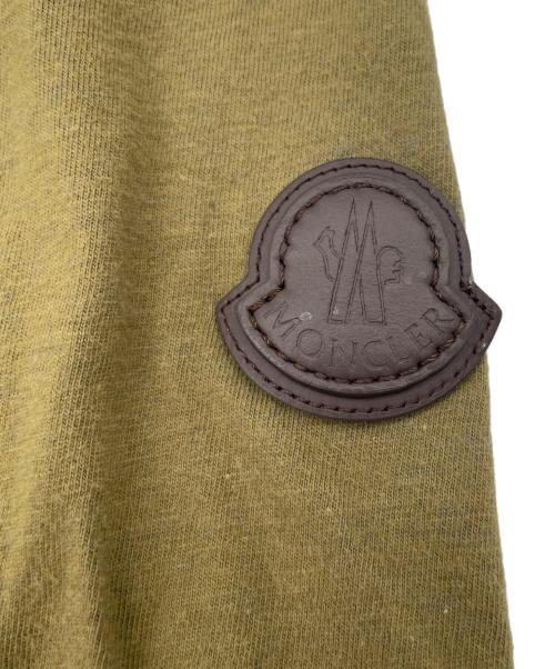 MONCLER（モンクレール）MONCLER (モンクレール) 半袖カットソー オリーブ サイズ:Lの古着・服飾アイテム