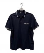 MONCLERモンクレール）の古着「ポロシャツ」｜ネイビー