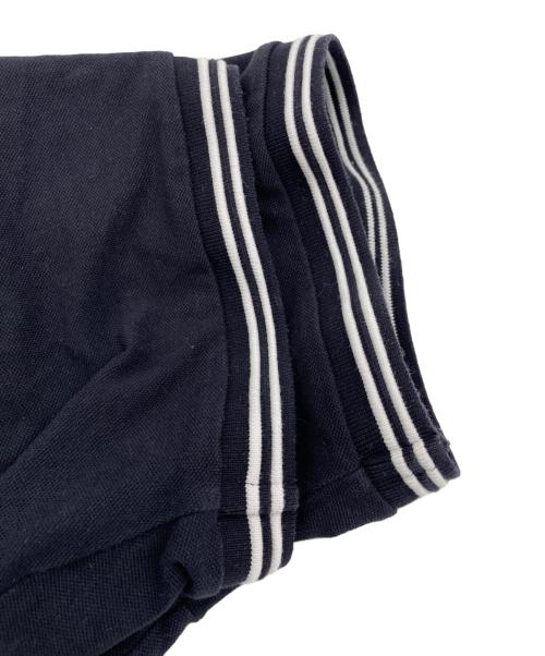 MONCLER（モンクレール）MONCLER (モンクレール) ポロシャツ ネイビー サイズ:Mの古着・服飾アイテム