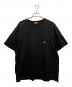 HUMAN MADEヒューマンメイド）の古着「半袖カットソー」｜ブラック