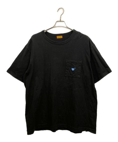 HUMAN MADE（ヒューマンメイド）HUMAN MADE (ヒューマンメイド) 半袖カットソー ブラック サイズ:2XLの古着・服飾アイテム