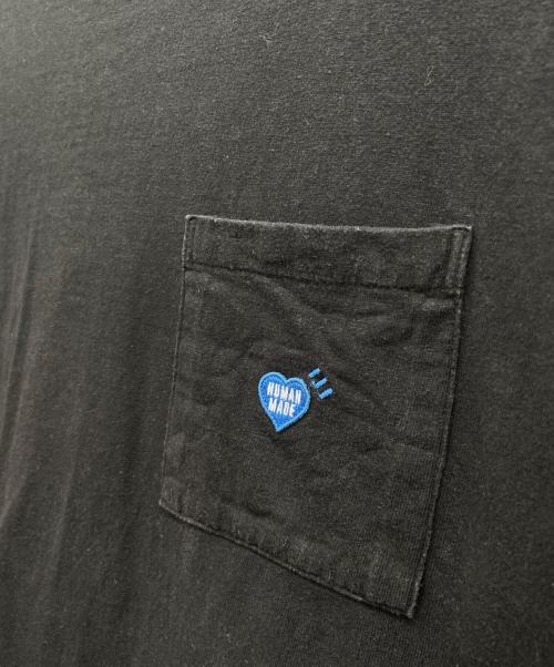 HUMAN MADE（ヒューマンメイド）HUMAN MADE (ヒューマンメイド) 半袖カットソー ブラック サイズ:2XLの古着・服飾アイテム