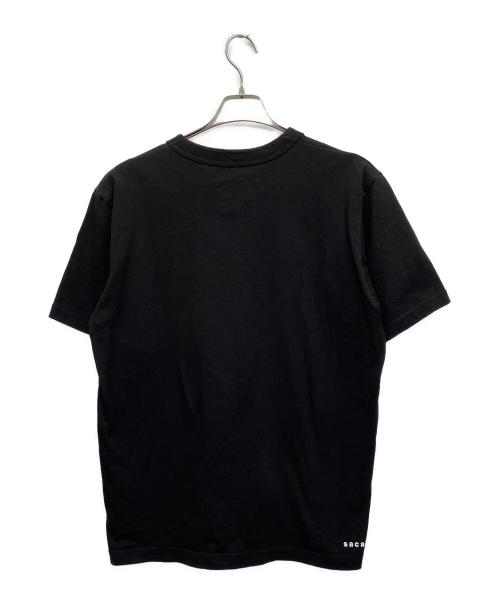 sacai（サカイ）sacai (サカイ) NOW FUTURE T-Shirt ブラック サイズ:4の古着・服飾アイテム