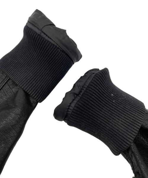 DIESEL（ディーゼル）DIESEL (ディーゼル) シングルライダースジャケット ブラック サイズ:Sの古着・服飾アイテム