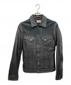 NUDIE JEANSヌーディー・ジーンズ）の古着「レザージャケット」｜ブラック