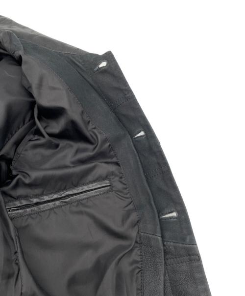 NUDIE JEANS（ヌーディー・ジーンズ）NUDIE JEANS (ヌーディー・ジーンズ) レザージャケット ブラック サイズ:XSの古着・服飾アイテム
