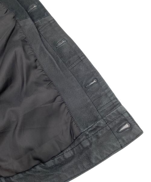 NUDIE JEANS（ヌーディー・ジーンズ）NUDIE JEANS (ヌーディー・ジーンズ) レザージャケット ブラック サイズ:XSの古着・服飾アイテム