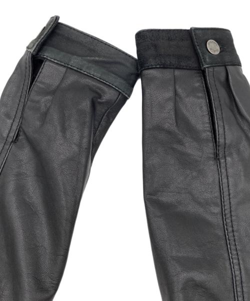 NUDIE JEANS（ヌーディー・ジーンズ）NUDIE JEANS (ヌーディー・ジーンズ) レザージャケット ブラック サイズ:XSの古着・服飾アイテム