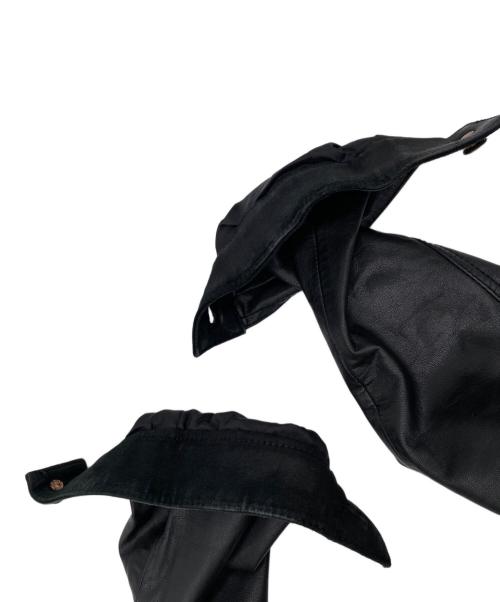 NUDIE JEANS（ヌーディー・ジーンズ）NUDIE JEANS (ヌーディー・ジーンズ) レザージャケット ブラック サイズ:XSの古着・服飾アイテム