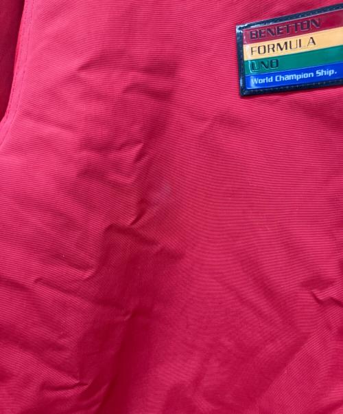 Benetton Formula 1（ベネトン フォーミュラ １）Benetton Formula 1 (ベネトン フォーミュラ １) ジャケット レッド サイズ:Mの古着・服飾アイテム