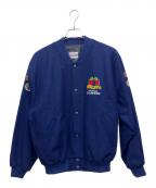 WILLIAMSウィリアムズ）の古着「スタジャン」｜ネイビー