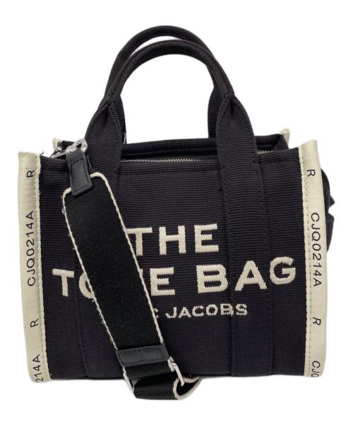 Marc by Marc Jacobs（マークバイマークジェイコブス）Marc by Marc Jacobs (マークバイマークジェイコブス) ザ ジャカード トート バッグ スモール　2WAYバッグ ネイビーの古着・服飾アイテム