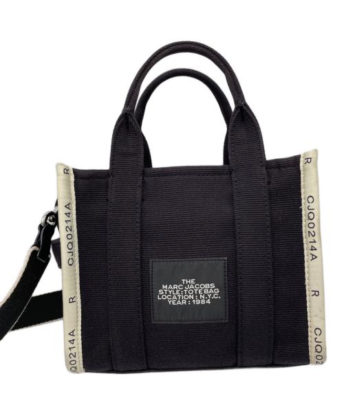Marc by Marc Jacobs（マークバイマークジェイコブス）Marc by Marc Jacobs (マークバイマークジェイコブス) ザ ジャカード トート バッグ スモール　2WAYバッグ ネイビーの古着・服飾アイテム