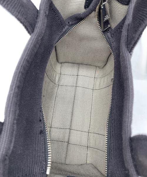 Marc by Marc Jacobs（マークバイマークジェイコブス）Marc by Marc Jacobs (マークバイマークジェイコブス) ザ ジャカード トート バッグ スモール　2WAYバッグ ネイビーの古着・服飾アイテム