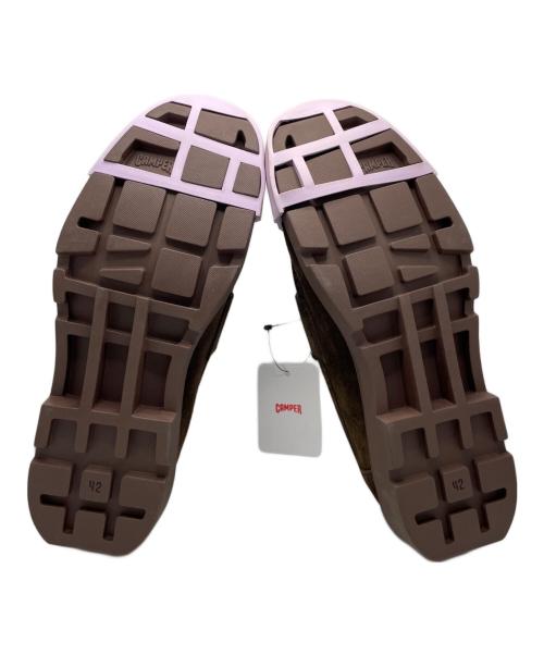 CAMPER（カンペール）CAMPER (カンペール) シューズ ブラウン×ピンク サイズ:26の古着・服飾アイテム