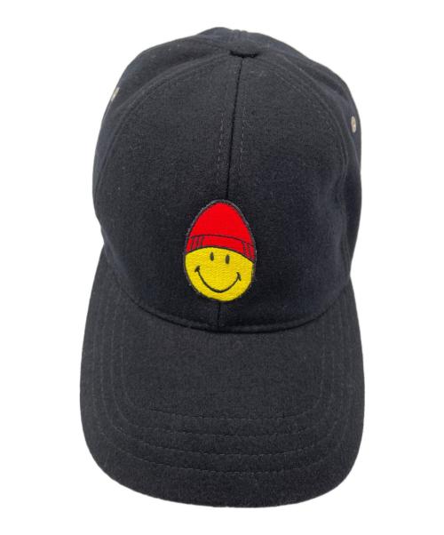 AMI Alexandre Mattiussi（アミアレクサンドルマテュッシ）AMI Alexandre Mattiussi (アミアレクサンドルマテュッシ) キャップ ブラックの古着・服飾アイテム