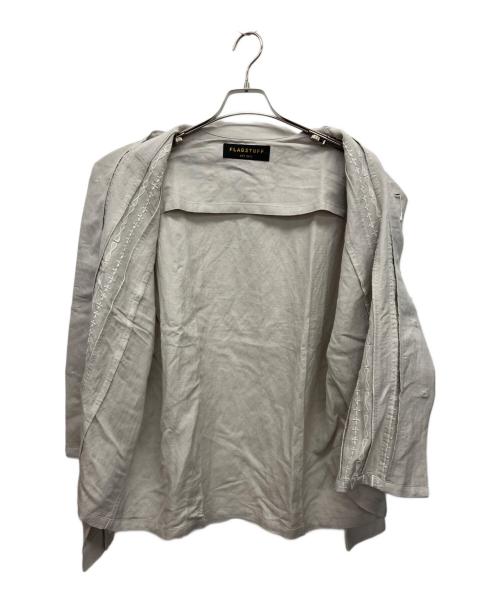 flagstuff（フラグスタフ）FLAGSTUFF (フラグスタフ) 長袖シャツ グレー サイズ:L 未使用品の古着・服飾アイテム