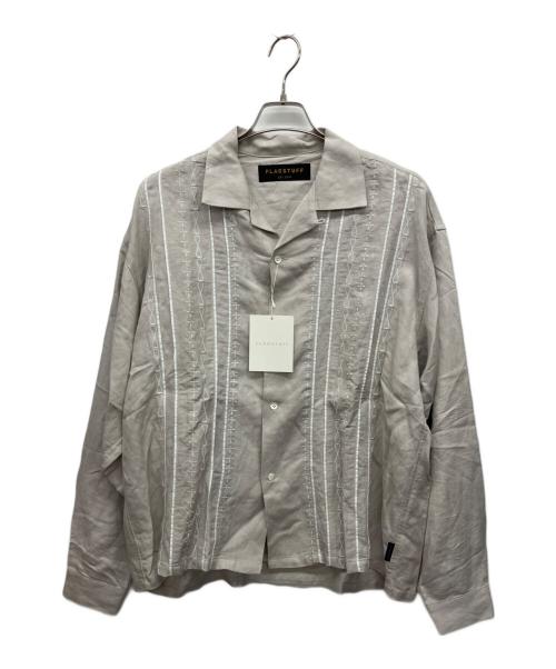 flagstuff（フラグスタフ）FLAGSTUFF (フラグスタフ) 長袖シャツ グレー サイズ:L 未使用品の古着・服飾アイテム