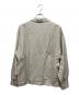FLAGSTUFF (フラグスタフ) 長袖シャツ グレー サイズ:L 未使用品：9000円