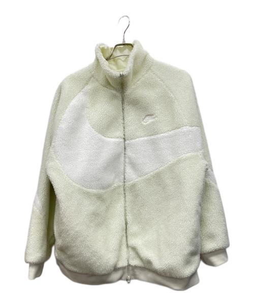 NIKE（ナイキ）NIKE (ナイキ) ボアジャケット ホワイト サイズ:3XLの古着・服飾アイテム
