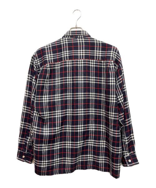 Burberry's（バーバリー）Burberry's (バーバリー) 長袖シャツ ブラック サイズ:Lの古着・服飾アイテム