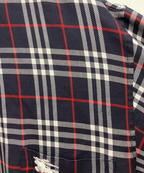 Burberry's（バーバリー）Burberry's (バーバリー) 長袖シャツ ブラック サイズ:Lの古着・服飾アイテム