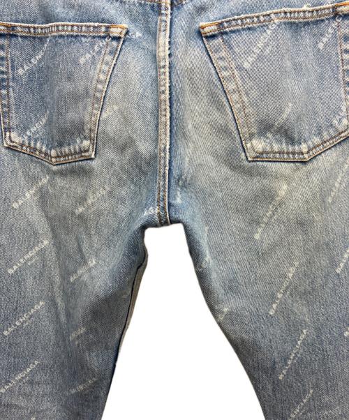 BALENCIAGA（バレンシアガ）BALENCIAGA (バレンシアガ) デニムパンツ スカイブルー サイズ:24の古着・服飾アイテム