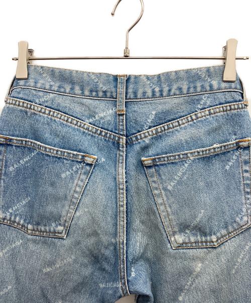 BALENCIAGA（バレンシアガ）BALENCIAGA (バレンシアガ) デニムパンツ スカイブルー サイズ:24の古着・服飾アイテム