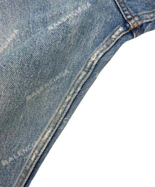 BALENCIAGA（バレンシアガ）BALENCIAGA (バレンシアガ) デニムパンツ スカイブルー サイズ:24の古着・服飾アイテム