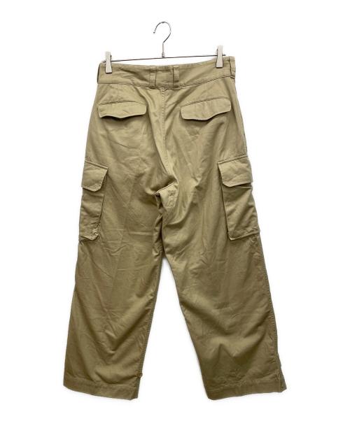 A vontade（アボンタージ）A vontade (アボンタージ) ANK (アニキ) ワイドカーゴパンツ ベージュ サイズ:Sの古着・服飾アイテム