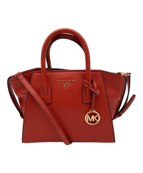 MICHAEL KORS（マイケル・コース）MICHAEL KORS (マイケル・コース) 2WAYバッグ レッドの古着・服飾アイテム