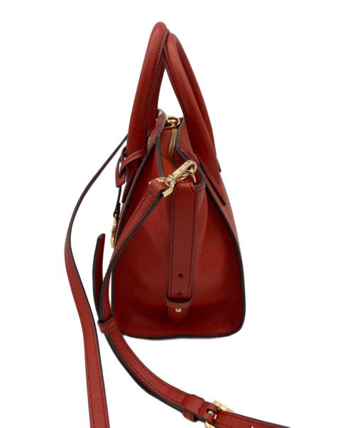 MICHAEL KORS（マイケル・コース）MICHAEL KORS (マイケル・コース) 2WAYバッグ レッドの古着・服飾アイテム