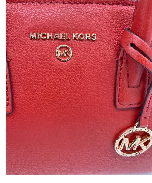 MICHAEL KORS（マイケル・コース）MICHAEL KORS (マイケル・コース) 2WAYバッグ レッドの古着・服飾アイテム