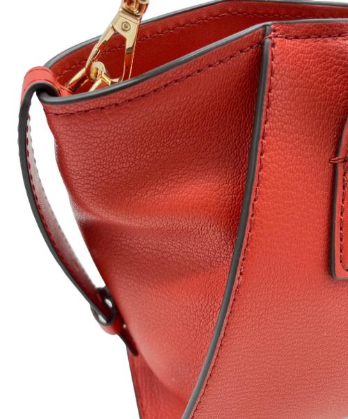 MICHAEL KORS（マイケル・コース）MICHAEL KORS (マイケル・コース) 2WAYバッグ レッドの古着・服飾アイテム