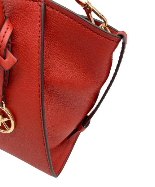 MICHAEL KORS（マイケル・コース）MICHAEL KORS (マイケル・コース) 2WAYバッグ レッドの古着・服飾アイテム