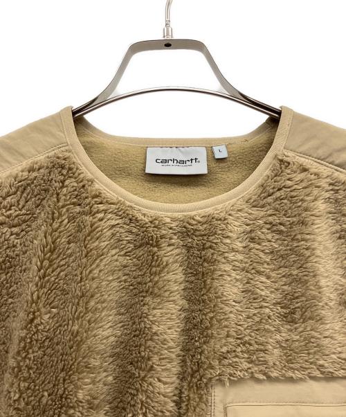 CarHartt（カーハート）CarHartt (カーハート) ボアフリース プルオーバー サイズ:Lの古着・服飾アイテム