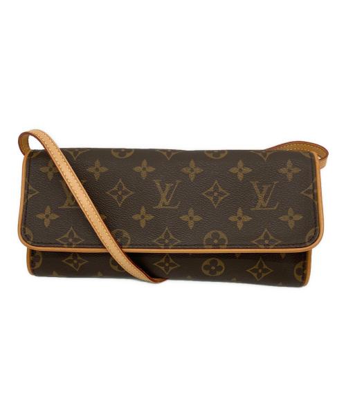 LOUIS VUITTON（ルイ ヴィトン）LOUIS VUITTON (ルイ ヴィトン) ツインGM　ポシェット ブラウンの古着・服飾アイテム