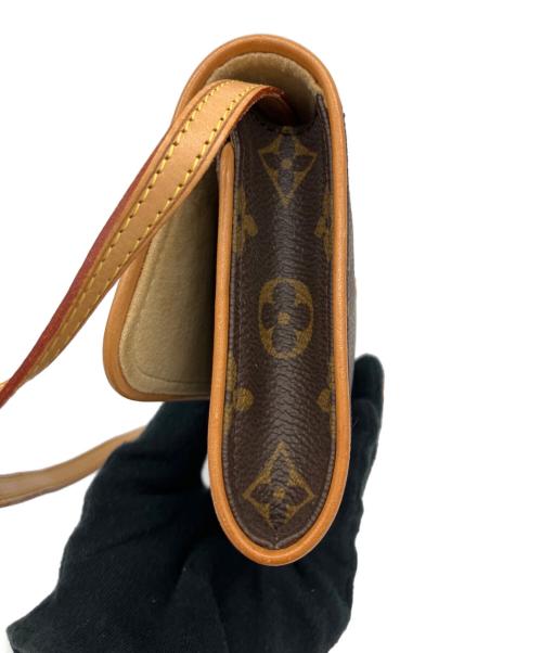 LOUIS VUITTON（ルイ ヴィトン）LOUIS VUITTON (ルイ ヴィトン) ツインGM　ポシェット ブラウンの古着・服飾アイテム