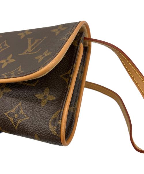 LOUIS VUITTON（ルイ ヴィトン）LOUIS VUITTON (ルイ ヴィトン) ツインGM　ポシェット ブラウンの古着・服飾アイテム