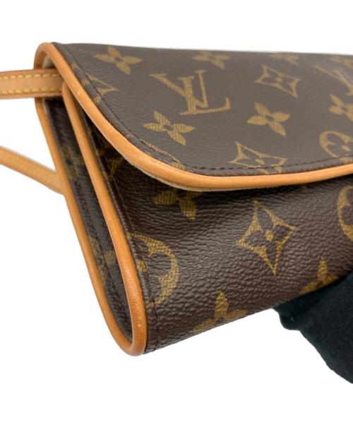LOUIS VUITTON（ルイ ヴィトン）LOUIS VUITTON (ルイ ヴィトン) ツインGM　ポシェット ブラウンの古着・服飾アイテム