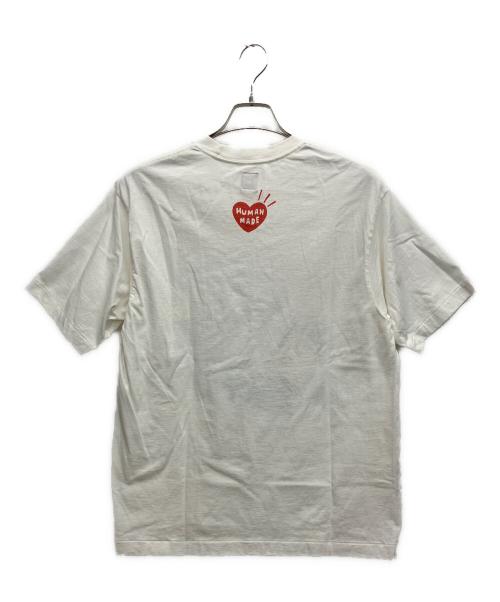 HUMAN MADE（ヒューマンメイド）HUMAN MADE (ヒューマンメイド) 半袖カットソー ホワイト サイズ:Mの古着・服飾アイテム