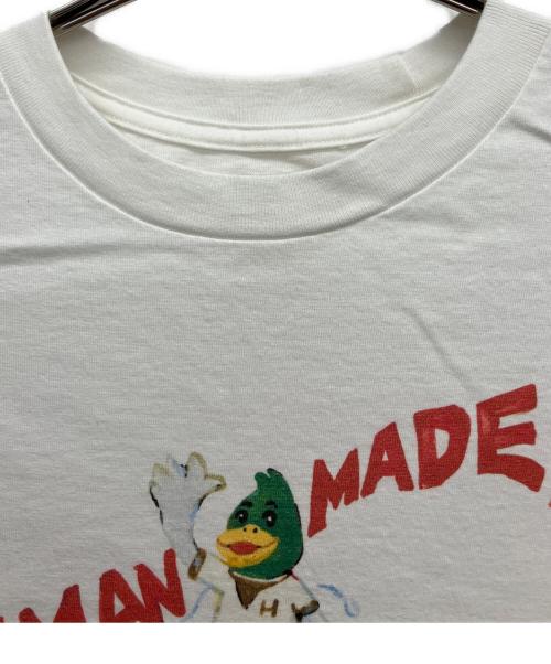 HUMAN MADE（ヒューマンメイド）HUMAN MADE (ヒューマンメイド) 半袖カットソー ホワイト サイズ:Mの古着・服飾アイテム