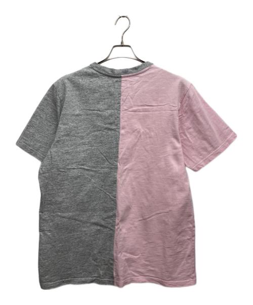 SUPREME（シュプリーム）Supreme (シュプリーム) 半袖Tシャツ ピンク×グレー サイズ:Lの古着・服飾アイテム