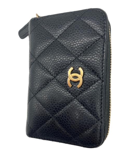 CHANEL（シャネル）CHANEL (シャネル) コインケース ブラックの古着・服飾アイテム