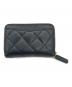 CHANEL (シャネル) コインケース ブラック：50000円