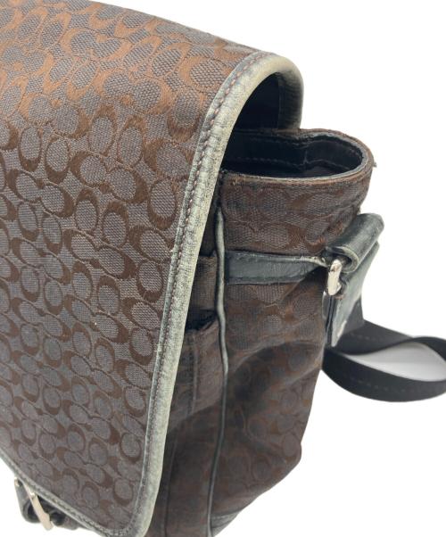 COACH（コーチ）COACH (コーチ) ショルダーバッグ ブラウンの古着・服飾アイテム