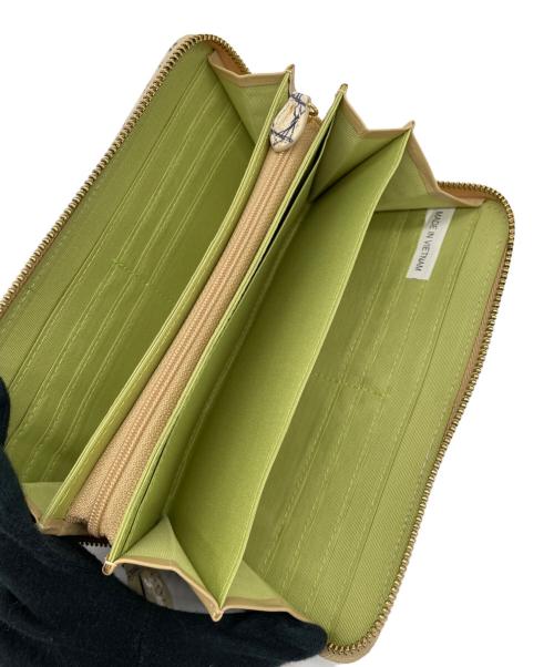 ノーブランド（ノーブランド）ノーブランド (ノーブランド) 長財布 ベージュの古着・服飾アイテム