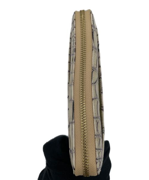 ノーブランド（ノーブランド）ノーブランド (ノーブランド) 長財布 ベージュの古着・服飾アイテム