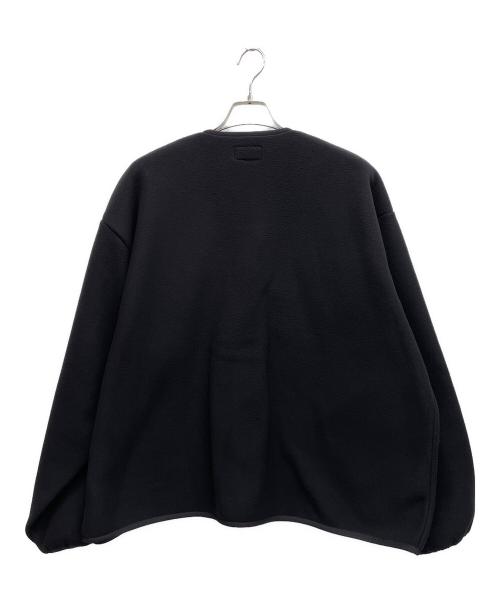 DESCENDANT（ディセンダント）DESCENDANT (ディセンダント) 厚手カーディガン ブラック サイズ:②の古着・服飾アイテム