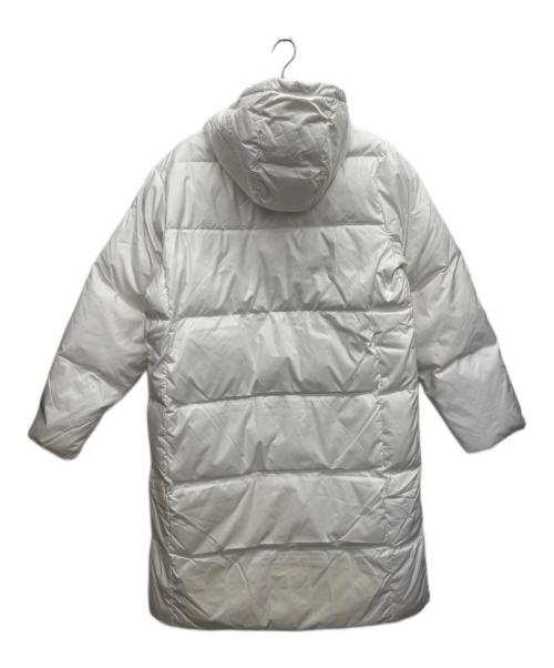 PUMA（プーマ）PUMA (プーマ) オーバーサイズ ロングダウンコート ホワイト サイズ:Lの古着・服飾アイテム